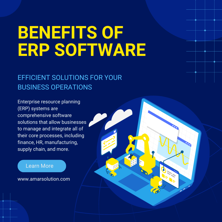 Benefits of erp software